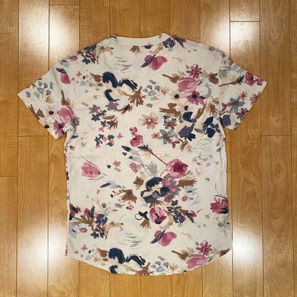 Abercrombie & Fitch - Floral Pattern T-Shirt (L) - Picture 2 of 3